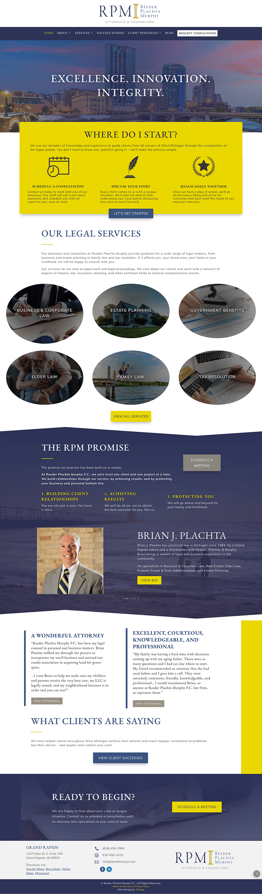 Reeder Homepage
