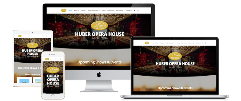 huberaoperahouse.org designed by 2nGage