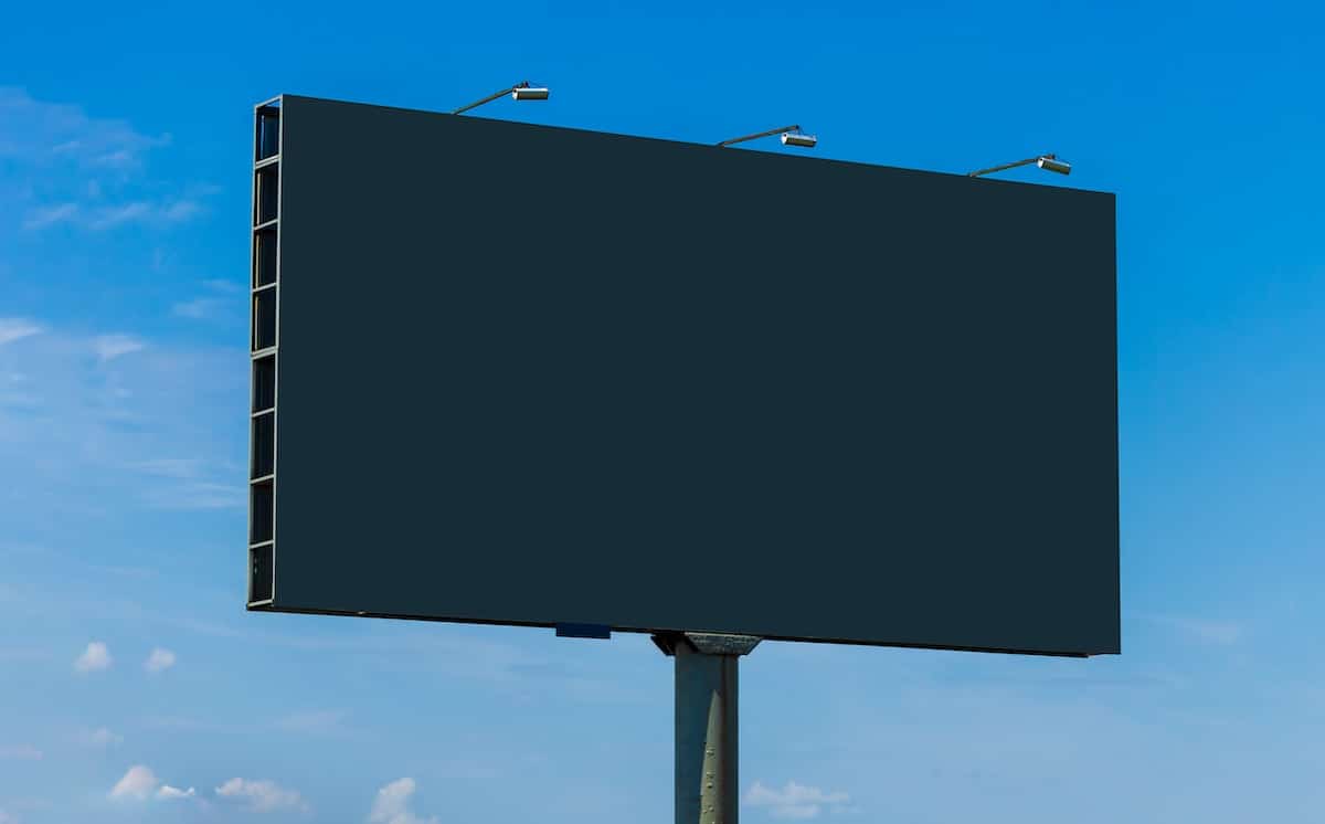 Custom billboard advertising