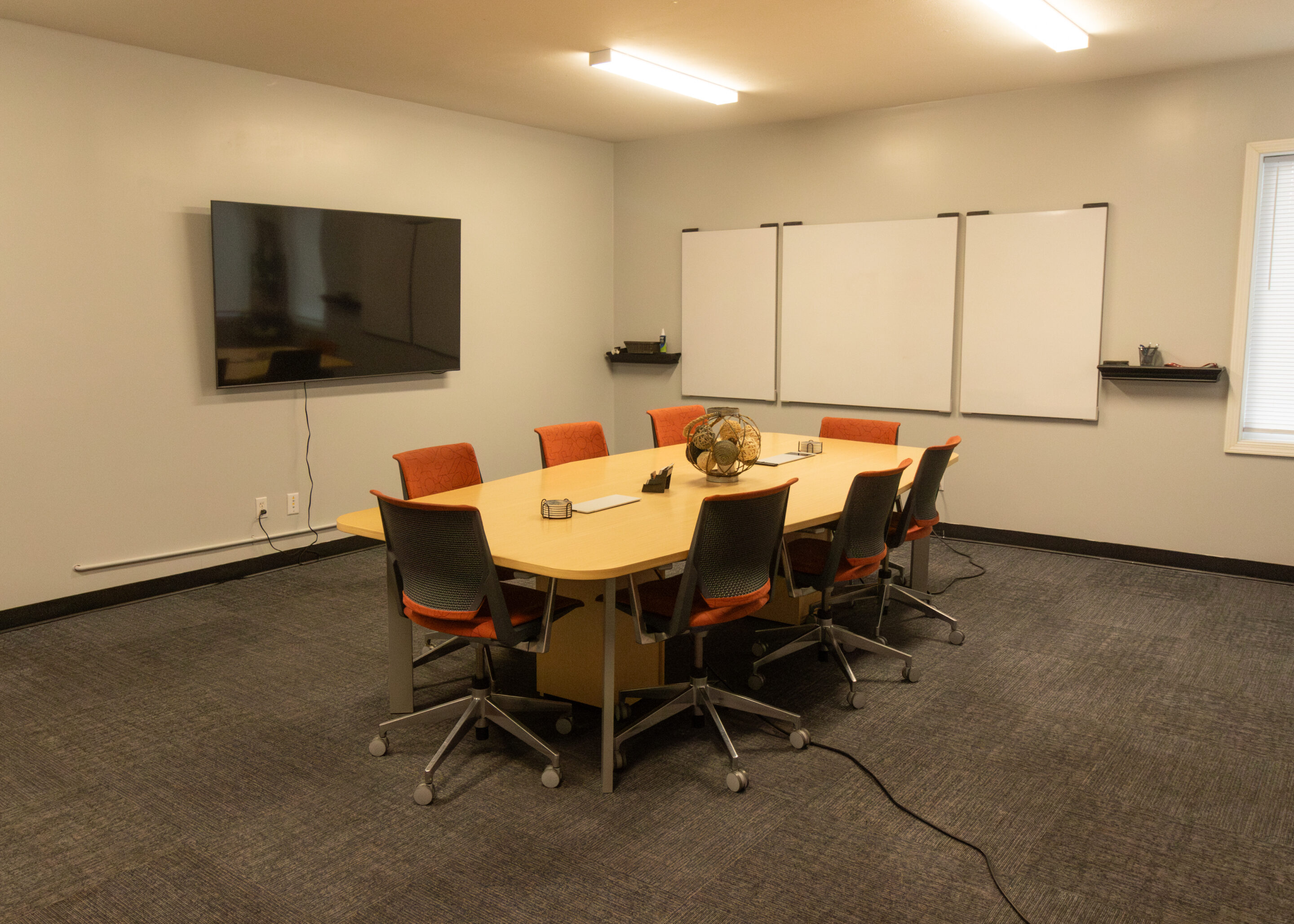 conference table at an angle