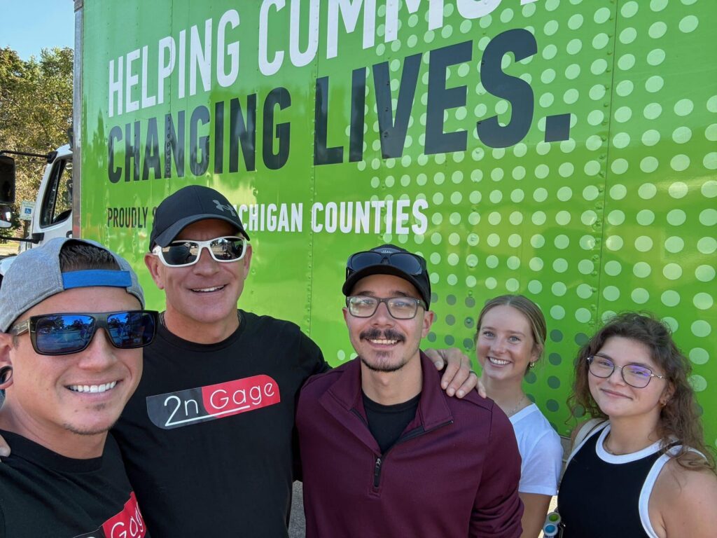Team Selfie Food Bank - 2025